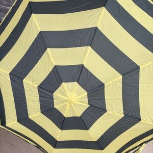 IKEA Yellow and Striped  Umbrella
